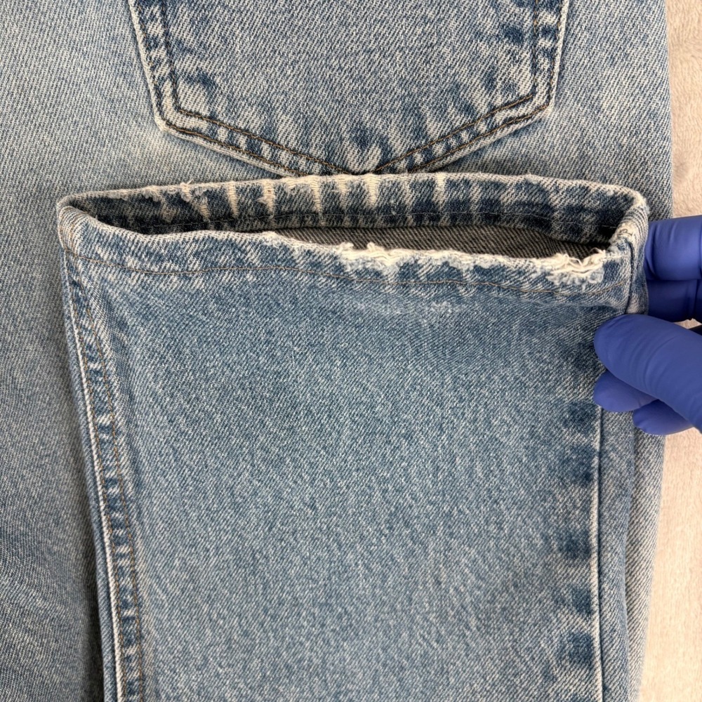 Carhartt Jeans Mens 40x30 (Fits 37x28.5) Blue Traditional Fit Straight Leg Work - Picture 14 of 15
